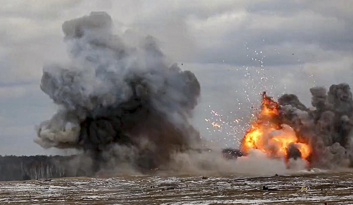 Russian attack